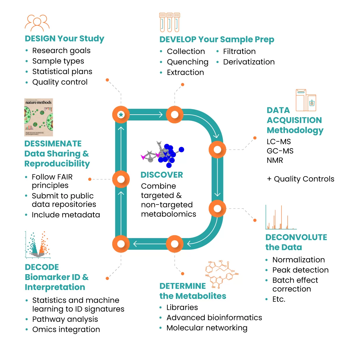 Metabolomics workflow